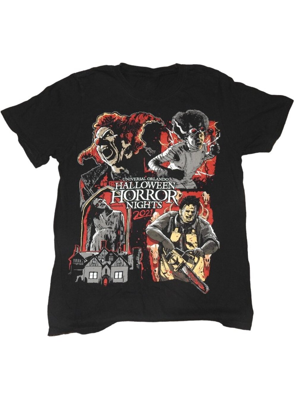 Halloween Horror Nights 2021 HHN 30 Universal Orlando T-Shirt Youth Medium